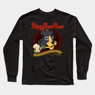 BEER BEAR Long Sleeve T-Shirt